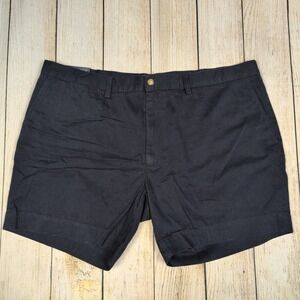 Polo Ralph Lauren Shorts NWT Aviatr‎ Chino Flat FrontNavy Blue Mens Size 42